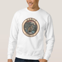 Banff National Park Canada Travel Emblem Vintage