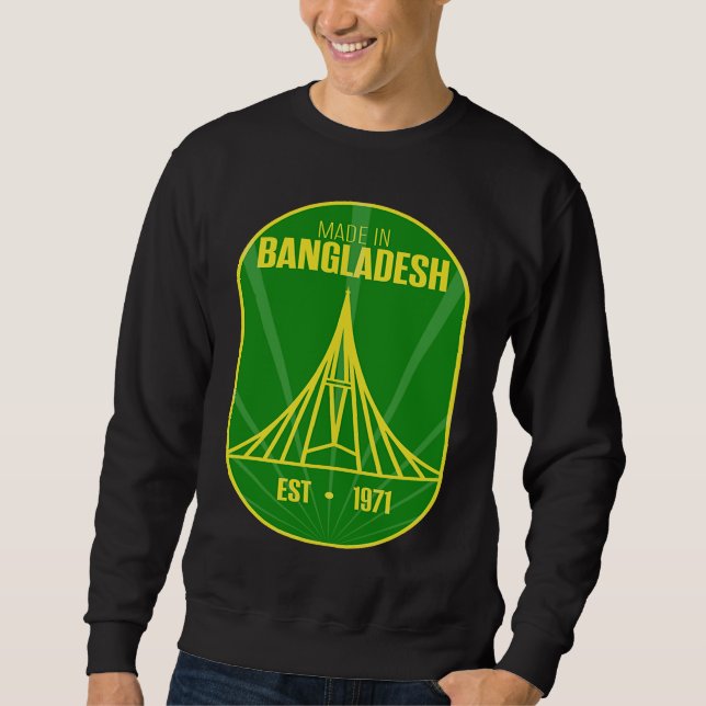 Sudadera Bangladesh Bangla Bengali Independence Victory Day (Anverso)