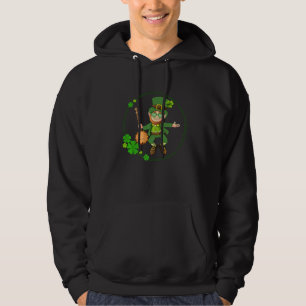 Sudadera Banjo Leprechaun St Patricks Day Banjo Player Iris