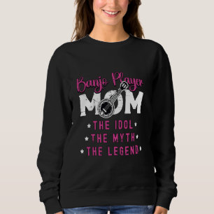 Sudadera Banjo Player Mom The Idol Musical Instrujo Banjo