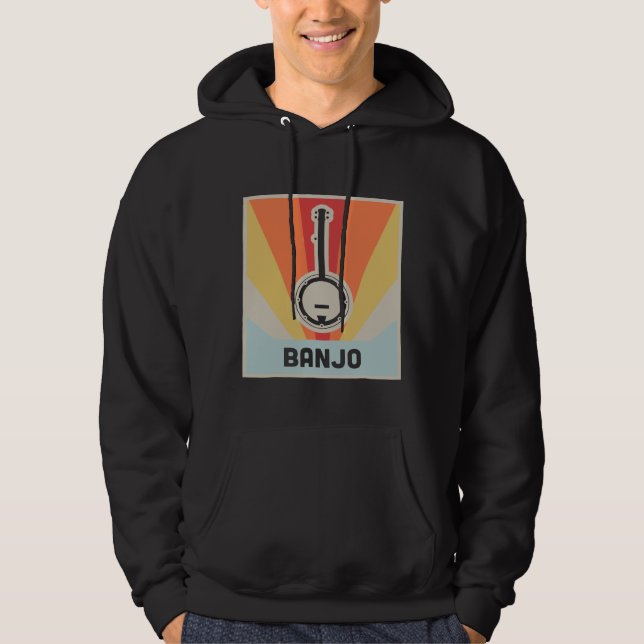 Sudadera Banjo retro vintage (Anverso)