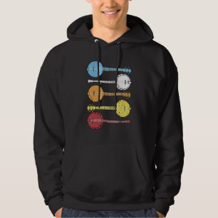 Sudadera Banjo Vintage Oración Country Music Blue Grass Ban