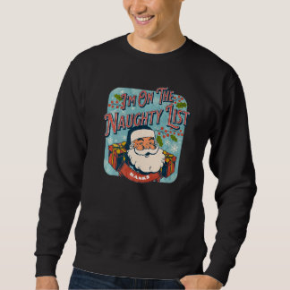 Sudadera Banks Christmas Naughty List  Santa xmas holiday r