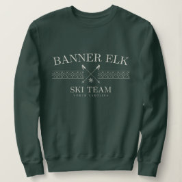 Sudadera Banner Elk Ski Team, Carolina del Norte