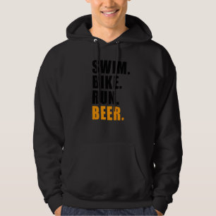 Sudadera Baño Bicicleta Correr Cerveza Triatleta Triatlón H
