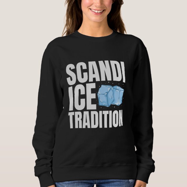 Sudadera Baño de hielo de Scandi Tradation en frío (Anverso)