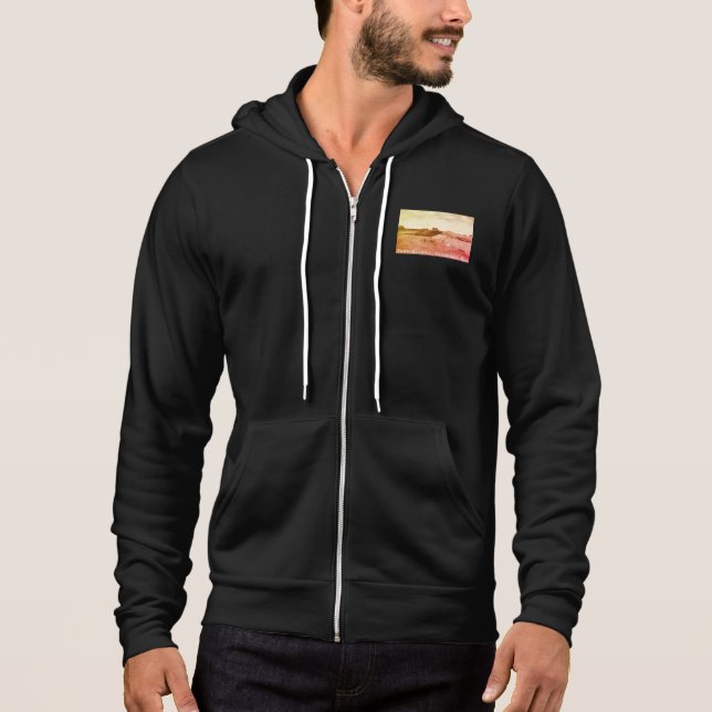 Sudadera Baño de surf, Sakonnet, RI (Warren's Point) (Anverso)
