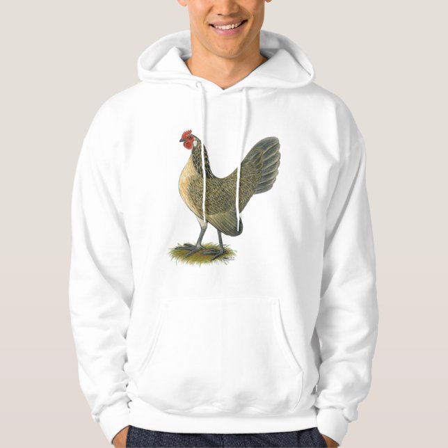 Sudadera Bantam holandés: Blue Quail Hen (Anverso)