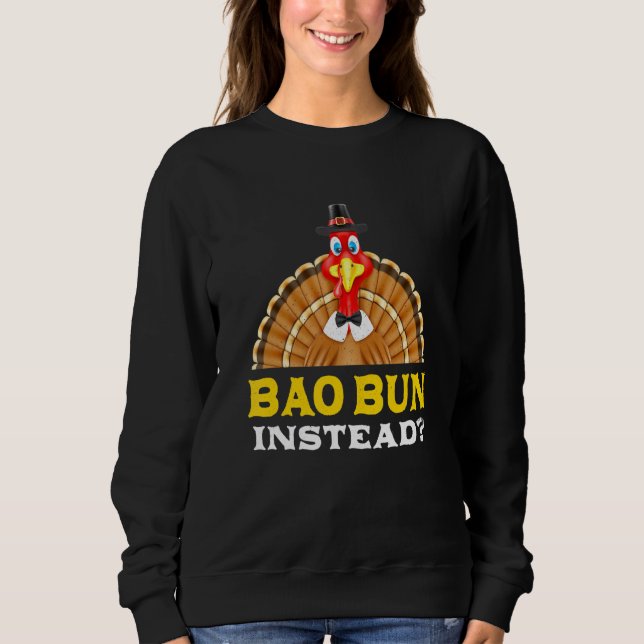 Sudadera Bao Bun en lugar de Thankding Pork Bun Black Frida (Anverso)