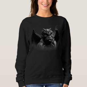 Sudadera Baphomet Black Devil Magical 666 Pentagram Occult