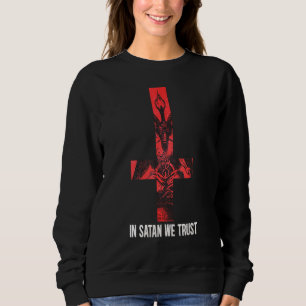 Sudadera Baphomet es mi espíritu Animal Satan Black Cult Lu