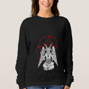 Sudadera Baphomet Fruto De La Mujer Demon Satanic Lucifer B