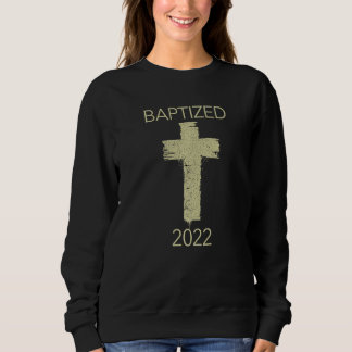 Sudadera Baptized in 2022  Water Baptism Christianity Faith