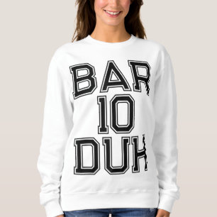 Sudadera Bar 10 Regalo Duh Bartender Barkeep Funny Alcohol 