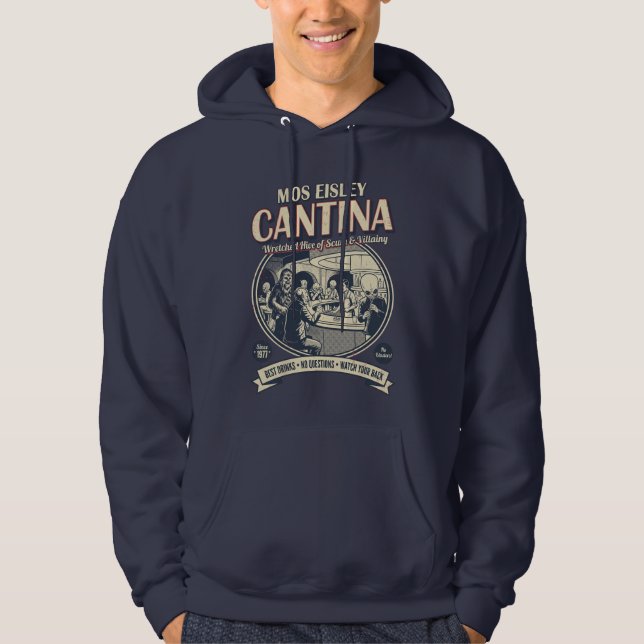 Sudadera Bar de Cantina Retro de Mos Eisley (Anverso)