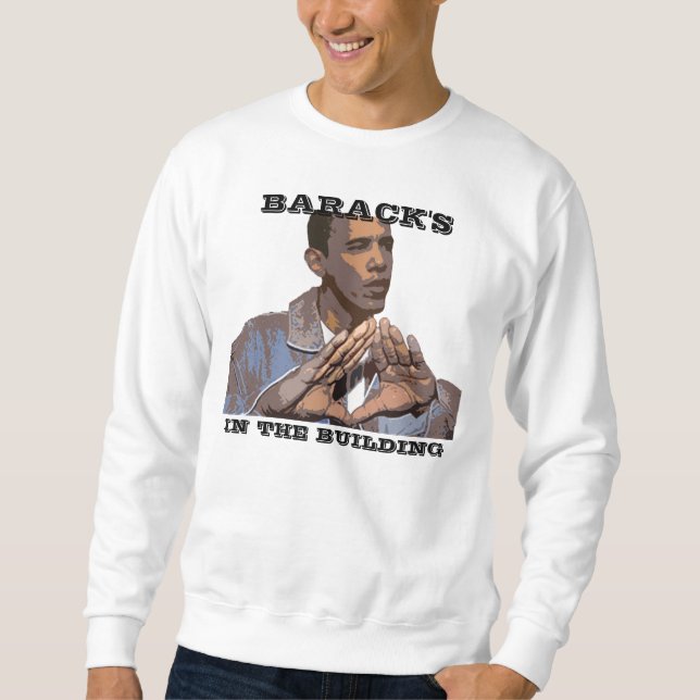 SUDADERA BARACK EN EL EDIFICIO (Anverso)