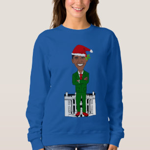 Sudadera barack obama santa claus