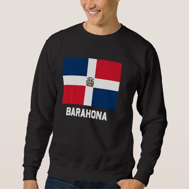 Sudadera Barahona Bandera República Dominicana Emblem Escud (Anverso)