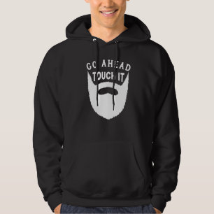 Sudadera Barba Graciosa Para Los Hombres Dominan El Tatuaje