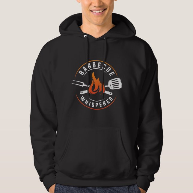 Sudadera Barbecue Whisperer (Anverso)
