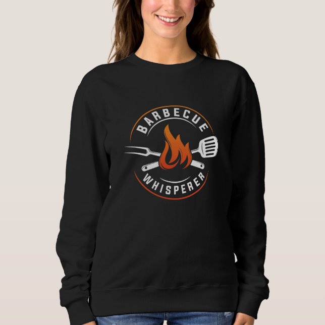 Sudadera Barbecue Whisperer (Anverso)
