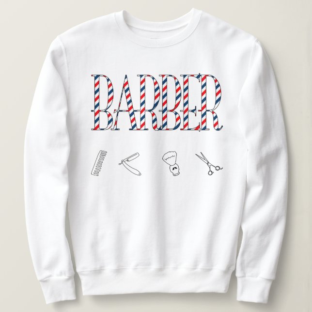 Sudadera Barber (Anverso del diseño)