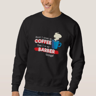 Sudadera Barber and Coffee