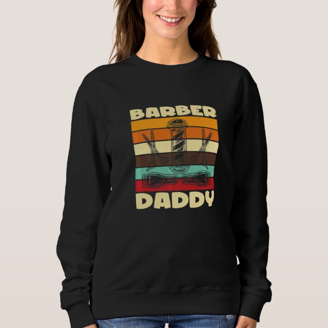 Sudadera Barber Daddy I Barber Beards Barman Mustache Premi (Anverso)