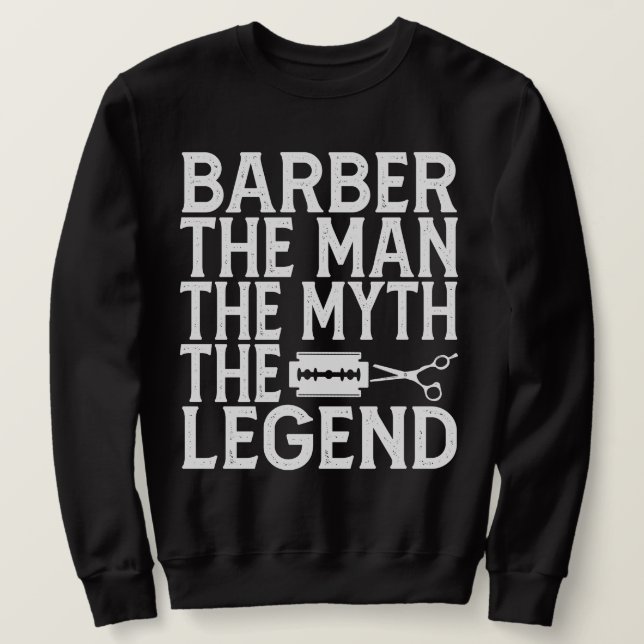 Sudadera Barber El Hombre 2024 (Anverso del diseño)