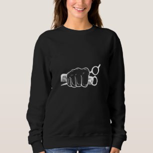 Sudadera Barber Fist Hipster