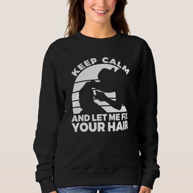 Sudadera Barber Quote For A Sarcastic Hairdresser 4 (Anverso)
