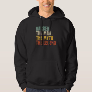 Sudadera Barbería del Hombre La Leyenda El Hombre La Barba