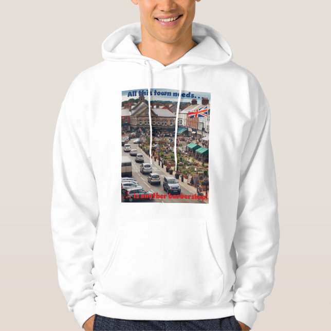 Sudadera Barbershop Town (Anverso)