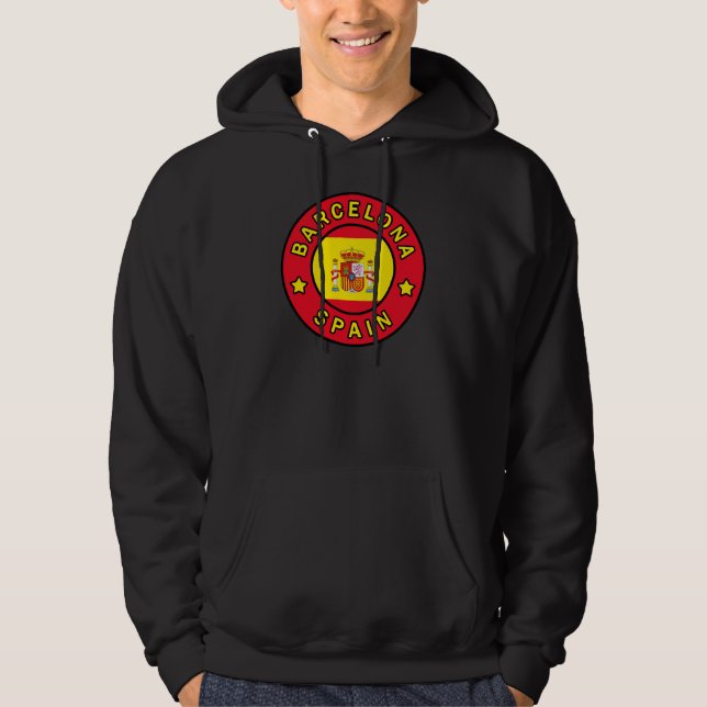 Sudadera Barcelona España (Anverso)