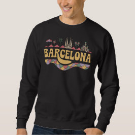 Sudadera Barcelona España Europa