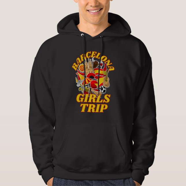 Sudadera Barcelona Girls Trip Girls' Holiday Gadget (Anverso)