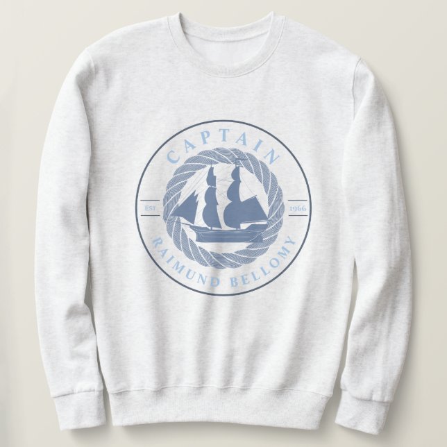 Sudadera Barco de Vela (Anverso del diseño)
