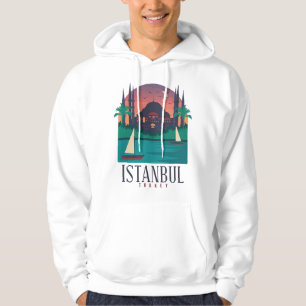 Sudadera Barco de vela de Estambul Turquía Recuerdo turco