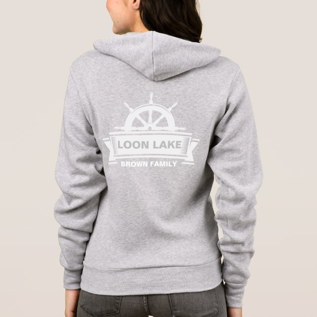 Sudadera Barco de volante de Lake House (Reverso)