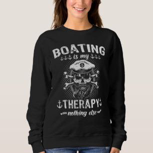 Sudadera Barco deportivo de capitán Barco de vela Barco de