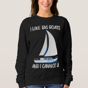 Sudadera Barco para hombres y mujeres viaje en barco de vel