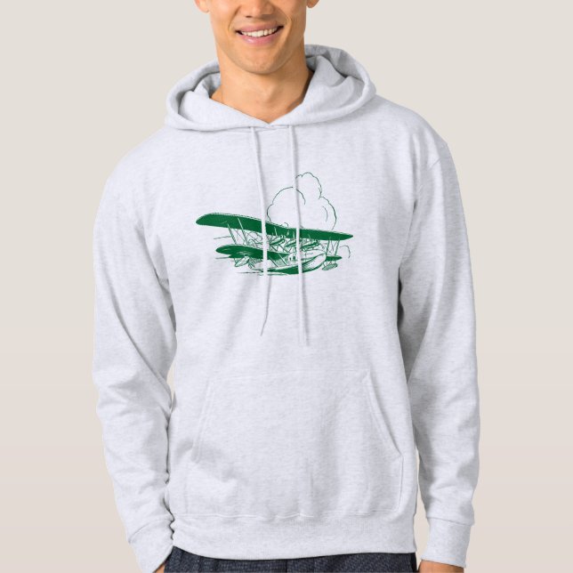 Sudadera Barco volador vintage (Anverso)