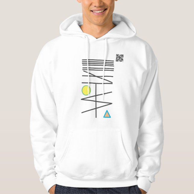 Sudadera Barcode de mensaje secreto T-Shirt (Anverso)