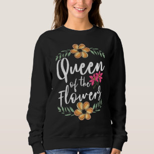 Sudadera Barcos De Flores Reina De La Flor Florienta