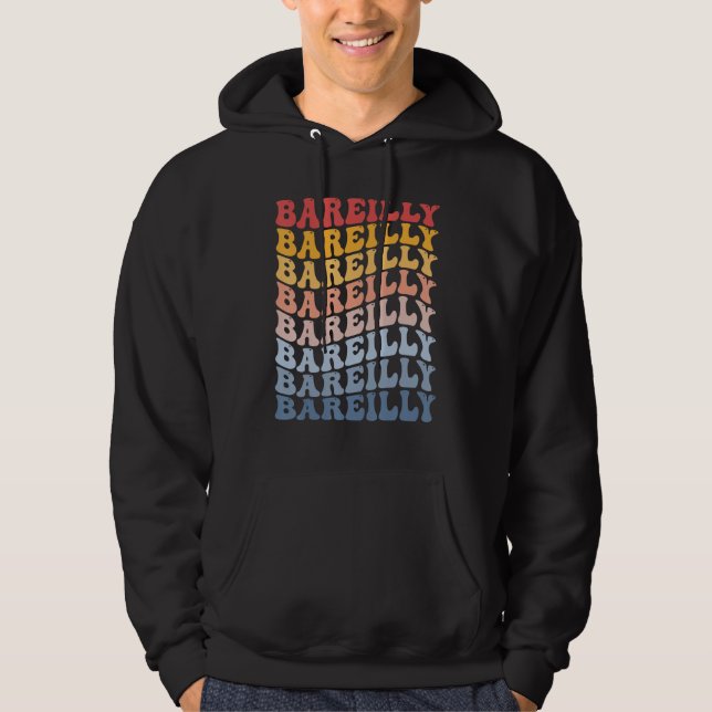 Sudadera Bareilly City Groovy Retro (Anverso)