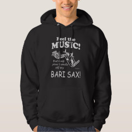 Sudadera Bari Sax Siente La Música Hoodie