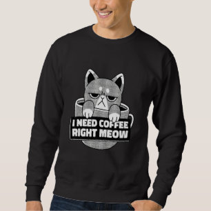 Sudadera Barista Cat Coffee Mug Caffeine