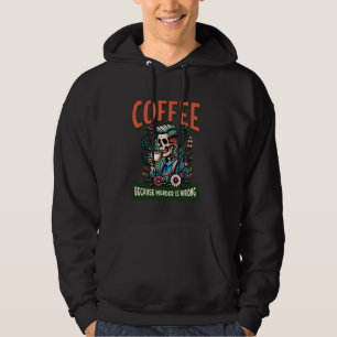 Sudadera Barista Dad Coffee Apreciación Humor Arte Skull