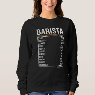 Sudadera Barista Job Daily Value  Barista