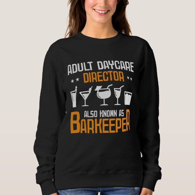 Sudadera Barkeeper Barman Mixologist Bartender  1 (Anverso)